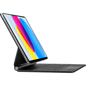 Magic Keyboard Case for iPad 11th(A16,2025)/10th Generation 2022 10.9",Magnetic Floating Cantilever Stand,10th/11th Gen iPad Case with Keyboard,  Multi-Touch Trackpad,Auto Sleep/Wake, Backli