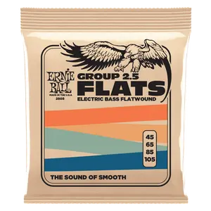 Ernie Ball Stainless Steel Flatwound 45-105