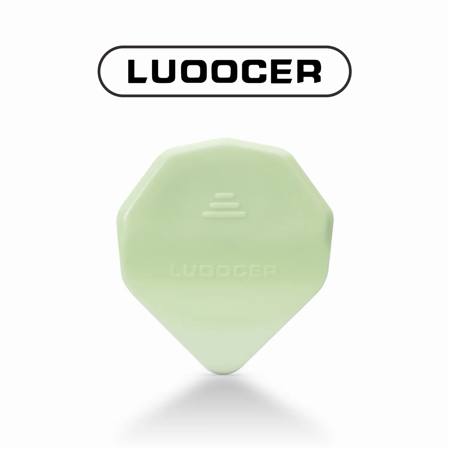 UZZ Auto LED Glowing Guitar Picks -Dazzling Colourful llluminated Guitar Plectrum for Acoustic Electric and Bass Guitar-Green