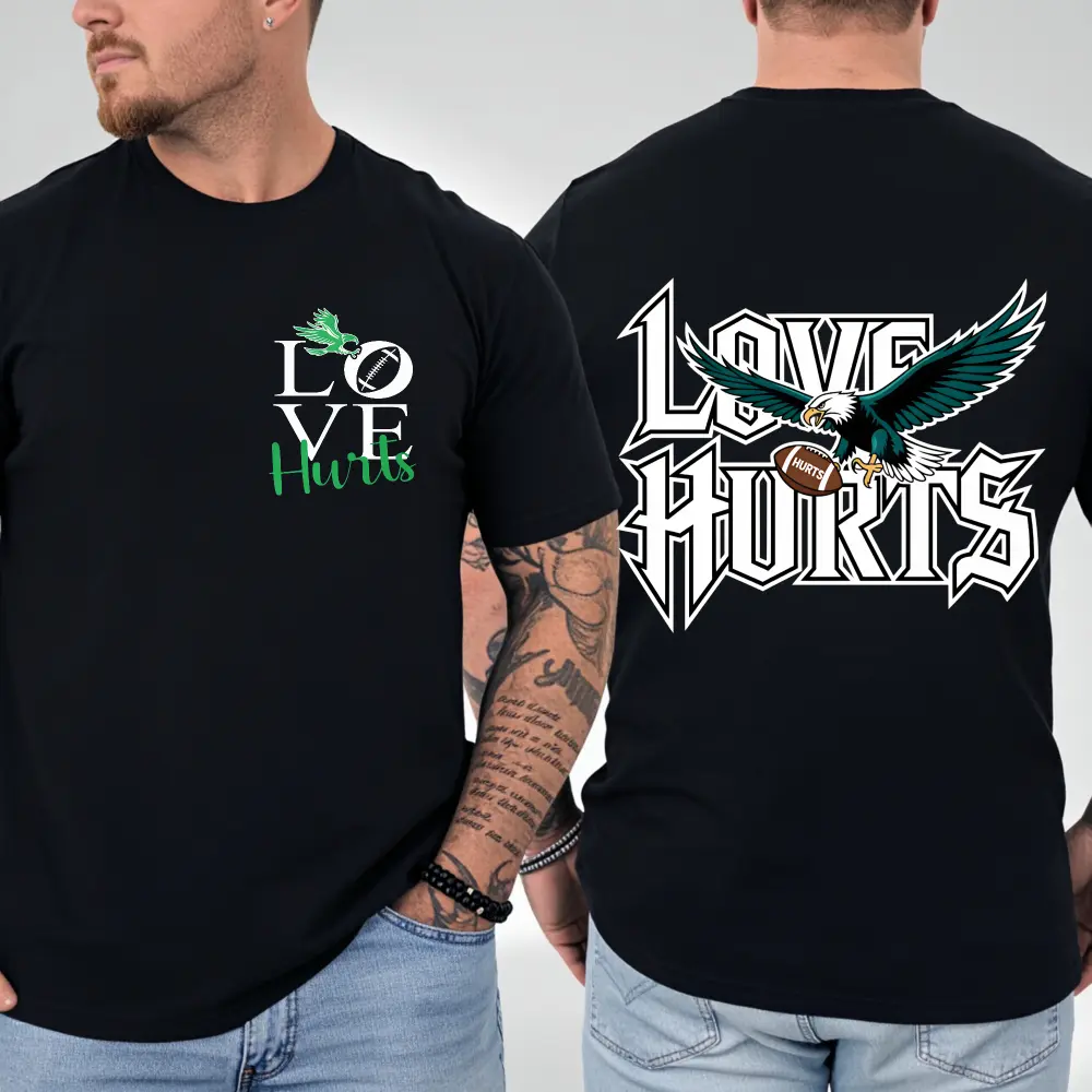 Philadelphia Football Team T-Shirt , The Champs, Stadium Shirt, Love Hurts T-shirt