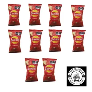 Sabritas 11 Pack - Crispy & Crunchy Mild-Spicy Snack Variants