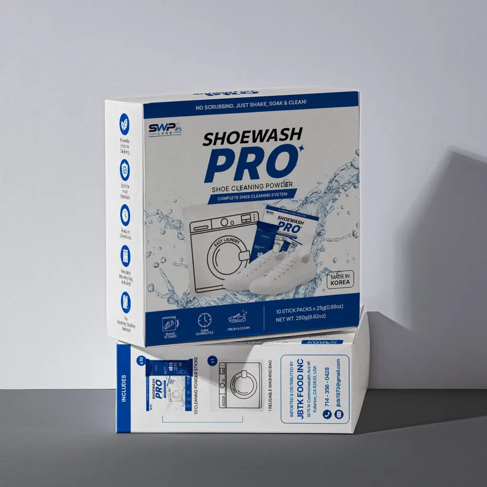 ShoeWashPro Shoe Cleaning & Care Kit - Essential Accessory for Footwear Maintenance