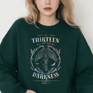 The Thirteen Throne Of Glass Sweatshirt Sjm Merch, From Now Until The Darkness Claims Us Sweatshirt , We Are The Thirteen Sweatshirt , Bookish Gift Booktok