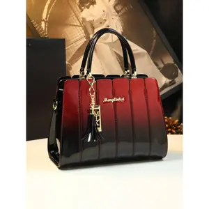 Women's Vintage Pu Leather Tote Shoulder Bag, Elegant Commuter Bag from, Big Capacity Luxury