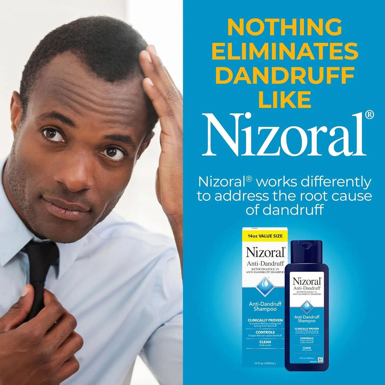 Anti-Dandruff Anti-Fungal Shampoo, 14 Fl Oz, Fresh Scent Anti-Dandruff Anti-Fungal Shampoo, 14 Fl Oz, Fresh Scent