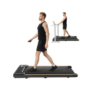 superior quality  UMAY Mini Pad Wider Belt Small Under Desk Treadmill For Jogging Running Portable Lightweight Walking Treadmills With Wheel