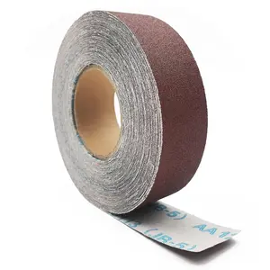 120 Grit Sandpaper Roll, 2 Inch x78.7  Continuous Abrasive Sand Paper Ready to Cut Emery Cloth Roll for Drum Sander Woodworking Automotive Metal Sanding