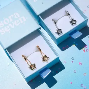 Tomorrow Huggie Earrings