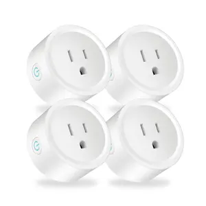 Osprey Smart Plug, Wi-Fi Outlet Socket Compatible with Alexa and Google Home, Automate APP, Timer Function, Voltage Measurement Function, No Hub Required, 16A (4 pcs)