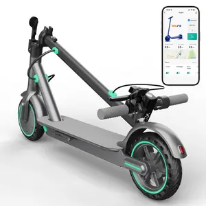 Foldable Electric Scooter for Adults & Teens – 19 MPH, 350W Motor, 8.5" Solid Tires, Smart App Control, Dual Braking System  School Commuter Scooter
