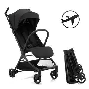 Gromast Cabin-Sized Travel Stroller for Airplane, Ultra Compact & Lightweight – Only 9.9 lbs, Portable Infant Toddler Baby Stroller, w/UPF 50+ Canopy & Cup Holder