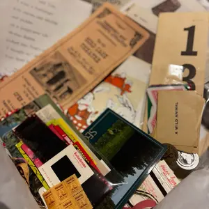 Chaos in a Box | Vintage Ephemera Edition Junk Journaling Scrapbook Kit 100 pieces!