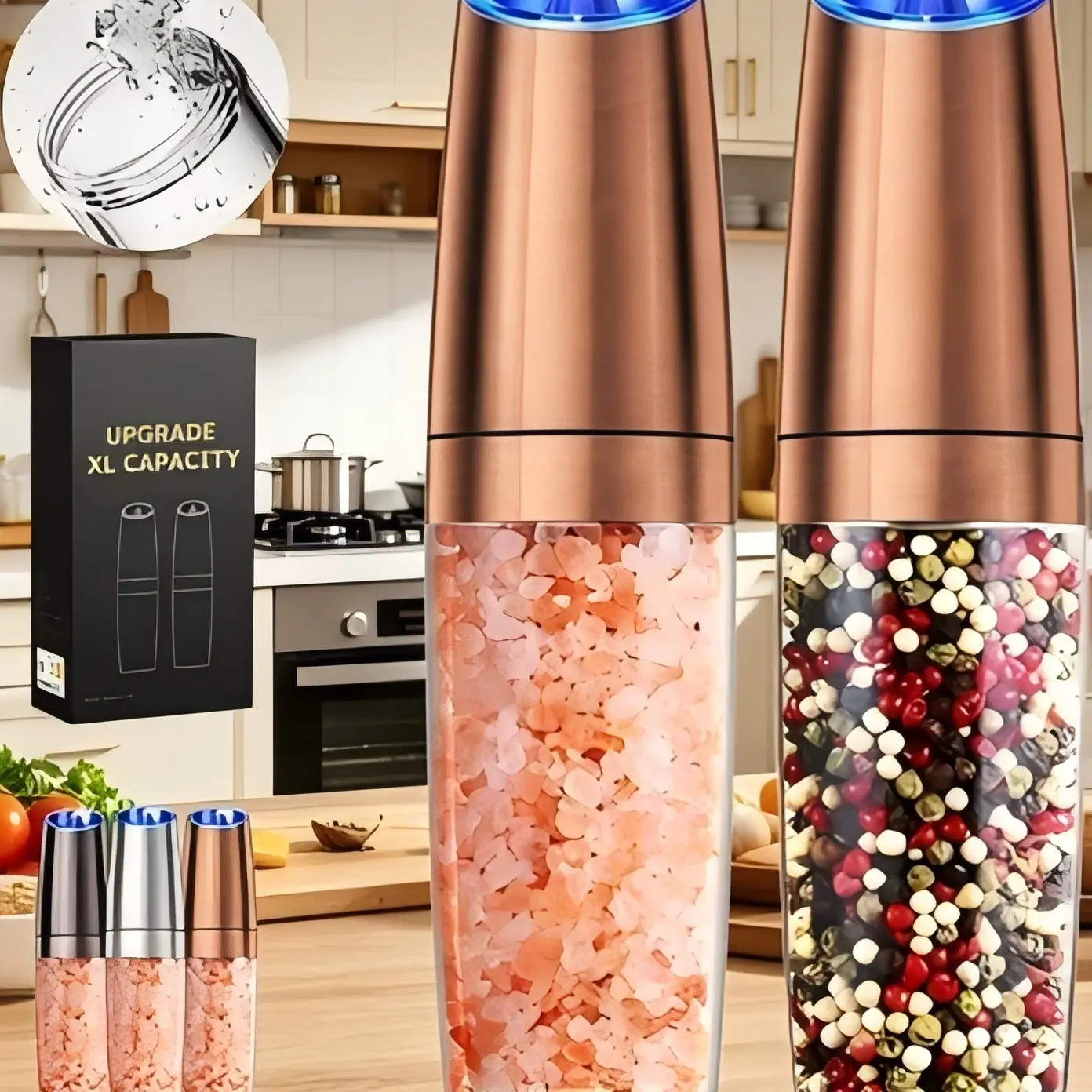 Battery Powered Set/Copper XL