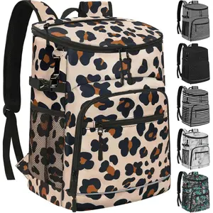 Cooler Backpack Insulated Leakproof  Backpack Cooler Bag 30/45 Cans, Large Capacity Lightweight Travel Camping Beach Backpack Cooler Ice Chest for Men and Women