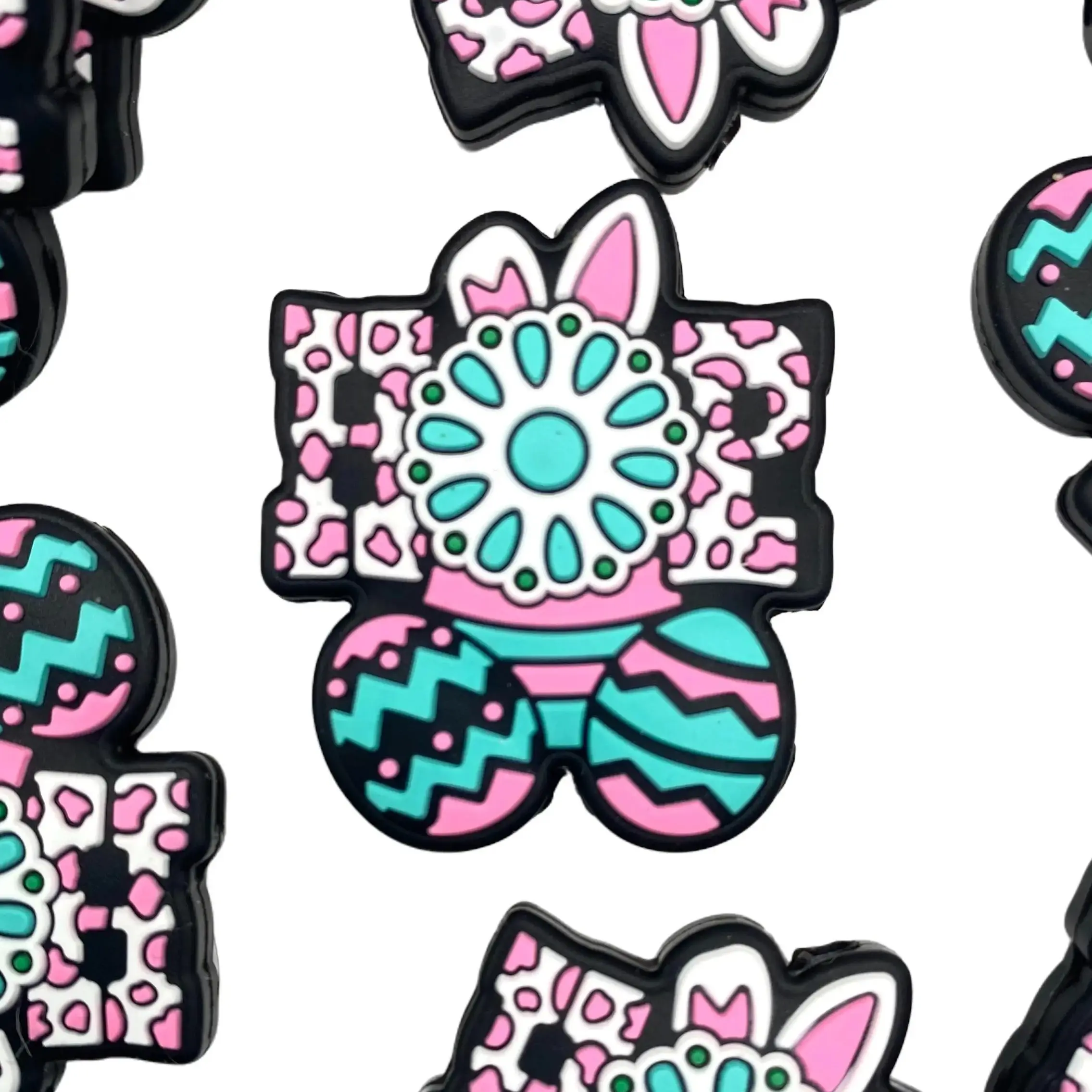 1pc Babs Bunny Focal Beads - Easter Crafting & Beading DIY Supplies - Beaded Pens EASTER