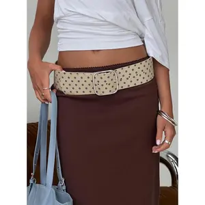 Attley Belt Beige Polka