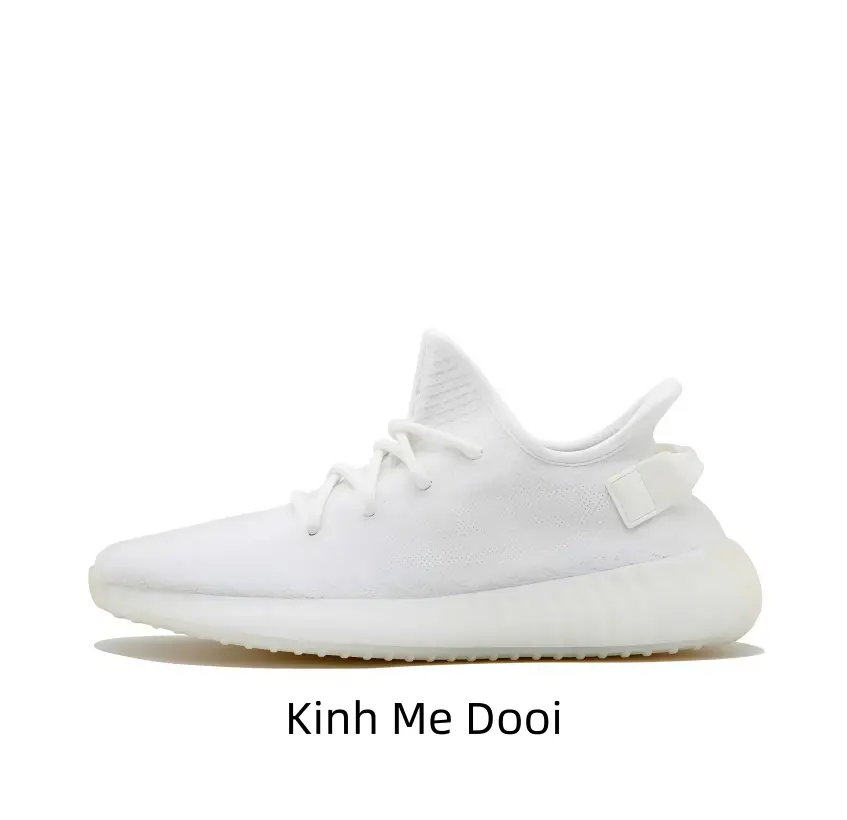 Pure White Knit Legend – Seamless Primeknit Upper with Monochrome Boost Sole for Clean Urban Style
