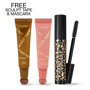 tarte sculpt tape & blush tape duo - blush and bronzer