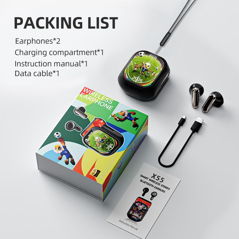 2026 Wireless Translator Earbuds – 134 Languages, LED Display, 40H Battery. Noise Cancelling HD Calls. Lightweight. Hi-Fi Sound. Best Tech Gift for Travelers Men Women