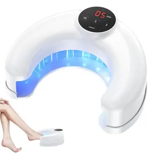 Wireless Nail Fungus Laser Treatment Device with Dual-Wavelength 470nm & 910nm for Multiple Toenails Safe & Effective Nail Bed Conditioning