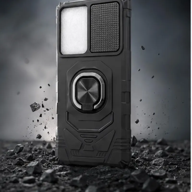 Samsung Galaxy S21 Ultra 5G – Black & Red | Premium Rugged Case | Unlocked | Excellent Performance