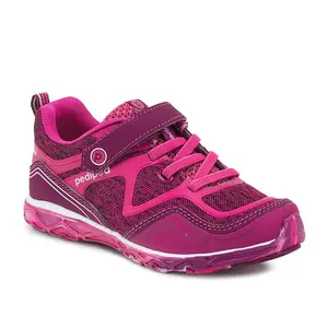 Pediped Force Flex Hot Pink Kids' Shoes - Durable & Breathable for Active Feet - Approved by the American Podiatric Medical Association