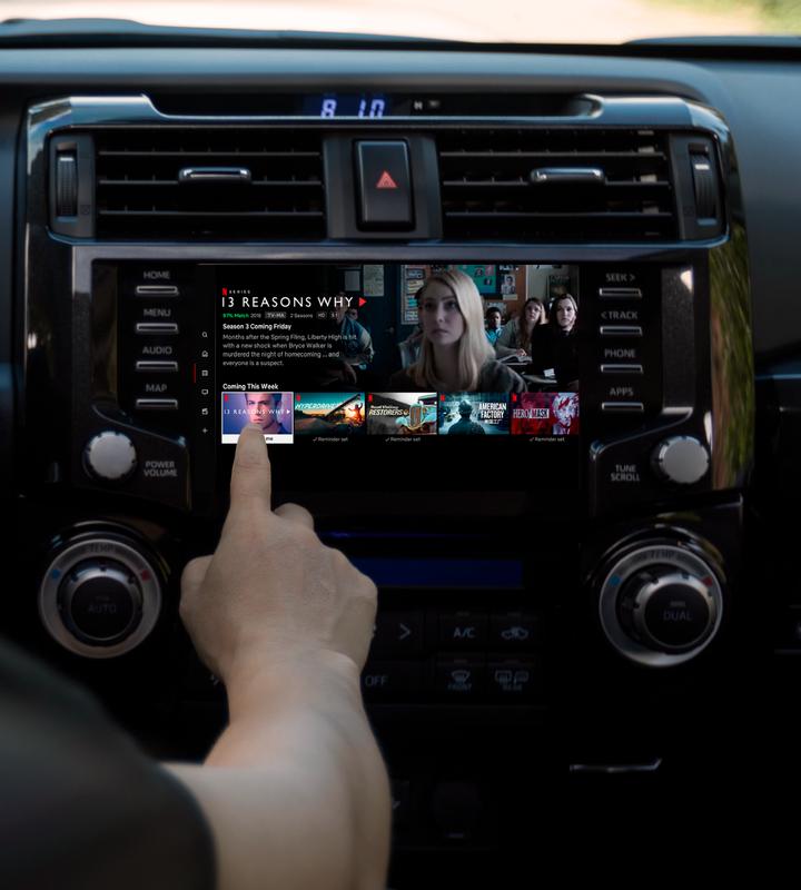 AutoSky Ai Box Lite Air - Wi-Fi and Bluetooth Connectivity, For iPhone & Androids, Requires Wired Apple CarPlay, Expandable Storage with Youtube & Netflix