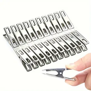 20 PCS Durable Stainless Steel Windproof Clothes Hangers,Very Practical. Sewing Kit Sewing Supplies Crafts Sewing Tools Portable Tape Measure Retractable Measuring Tape