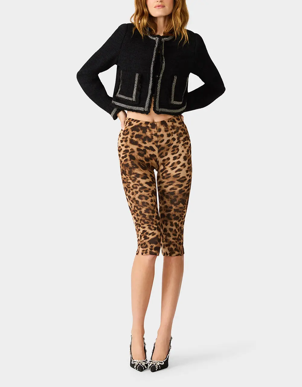 PURRFECT CAPRI PANTS BROWN
