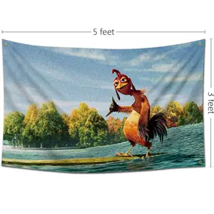 Chicken Joe 3x5Ft Flag Funny Tapestries Durable Man Cave WallFlag with 4 Brass Grommets forCollege Dorm Room Decor OutdoorParty Banner