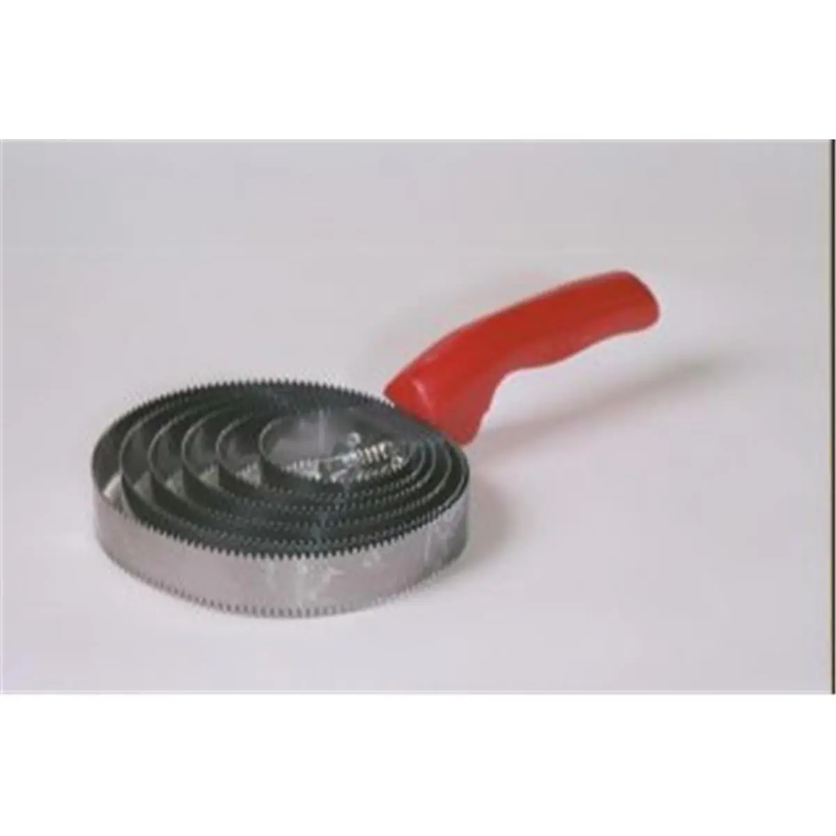 212 MAIN 31-J Jumbo Steel Spiral Curry Comb - Reversible Square Back, Equestrian Grooming Hair Detangling Tool, Hair Detangling Comb, Equestrian Use