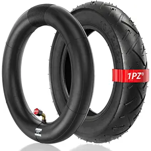 ITX-RFS Heavy Duty 10x2.125/10 x 2 Tire and Inner Tube with Bent Valve Stem for Smart Electric Balance Scooter Bike, Stroller, Bicycle, Tricycle 10" inch Unicycle