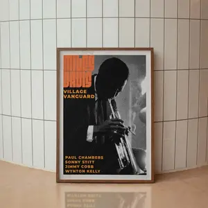 Miles Davis Concert Poster
