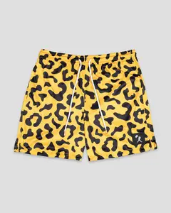 Wild Pitch Diamond Air Mesh Shorts - Cheetah