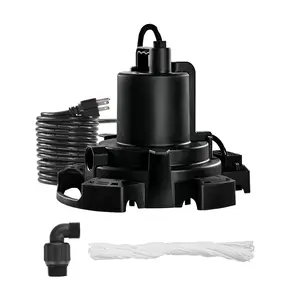 Automatic Pool Cover Pump Submersible Swimming 1/2 HP 1600 GPH 25 ft Cord