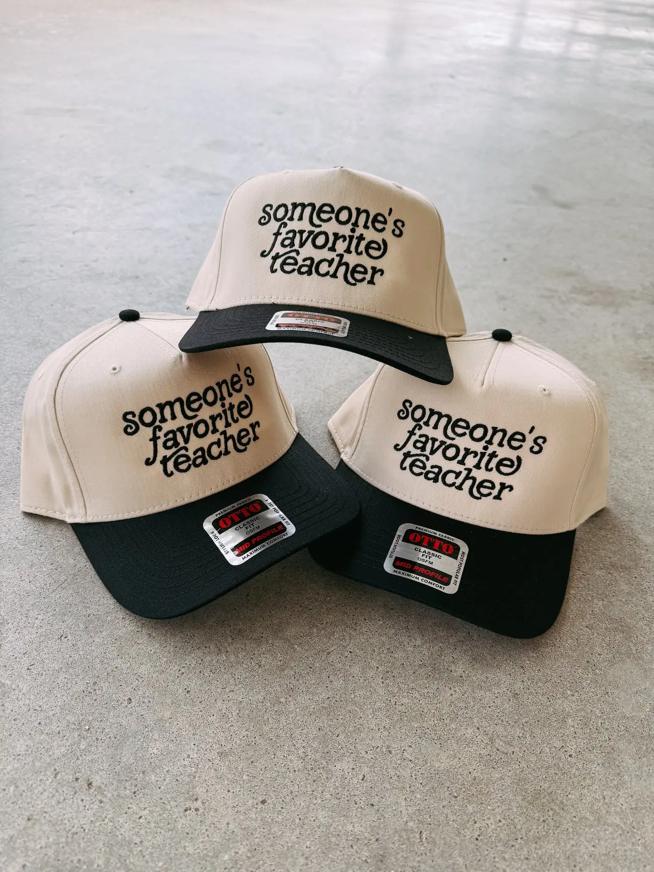 someone's fave teacher trucker hat