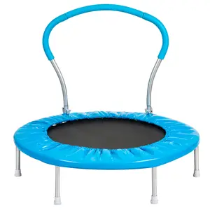 36-inch metal trampoline with handles (BL)