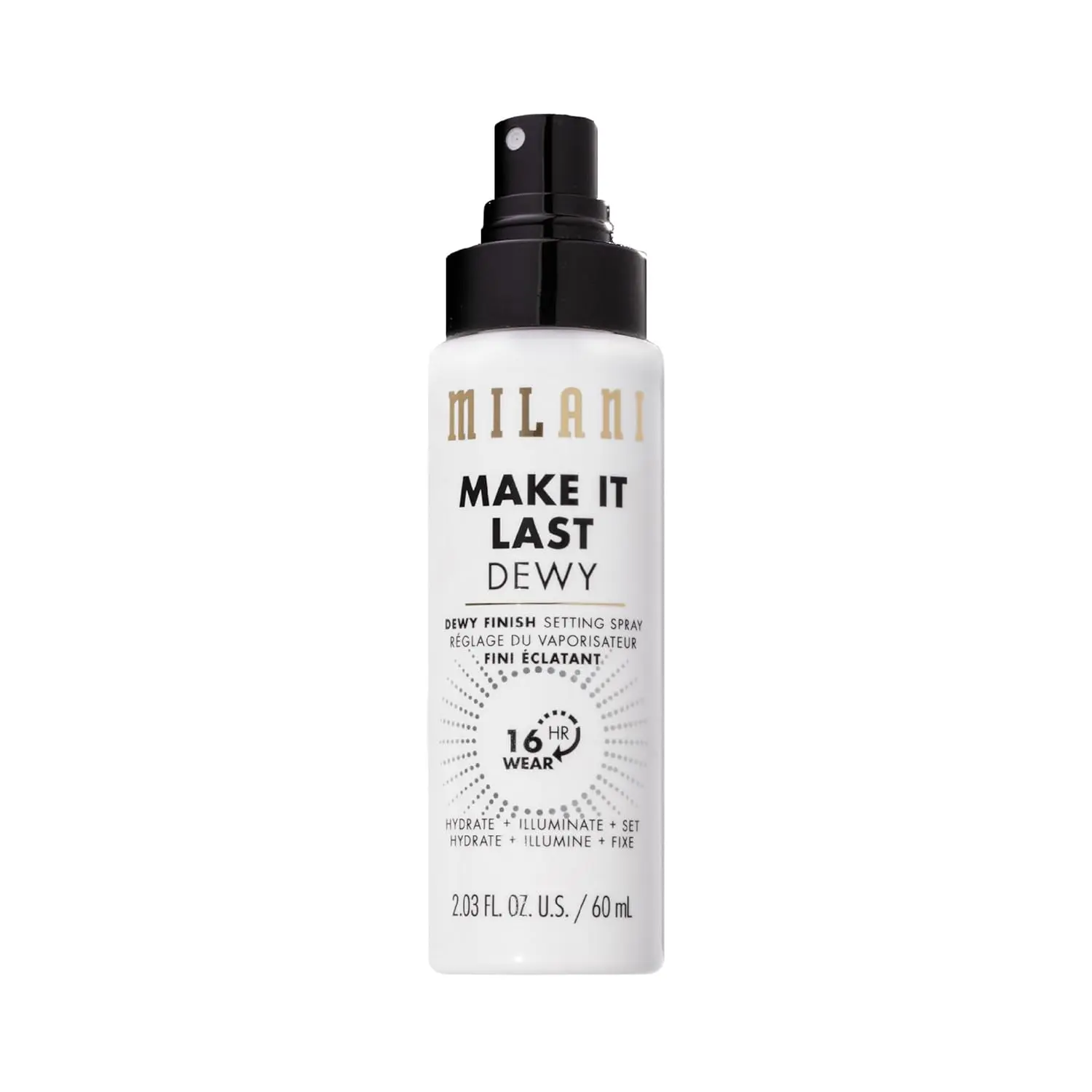 Setting Spray + Primer, Make It Last Dewy - Dewy Finish Moisturizing Formula for Glow on the Go, Setting Spray for Makeup and Face Primer, Prime + Set + Hydrate, 2.03 Fl. Oz