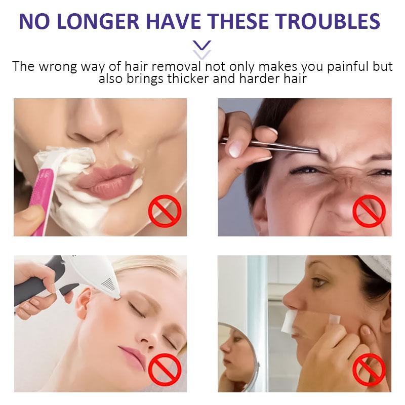 ROZINO Coconut Oil Facial Hair Removal Cream - Gentle Lip Hair Removal ROZINO Coconut Oil Facial Hair Removal Cream - Gentle Lip Hair Removal