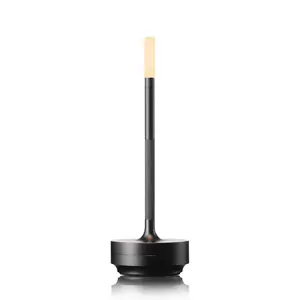 Portable Metal Desk Lamp, Cordless LED Metal Table Lamp,3 Color Touch Control Rechargeable Lamp,3-Levels Brightness Room Decor Desk Lamp,Bedside Lamp,Night Light, Dining Room Lamp