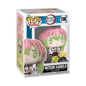 Funko Pop! Demon Slayer - Mitsuri Kanroji #1306 Exclusive (Sticker may vary) Collectible Pop Vinyl Figure