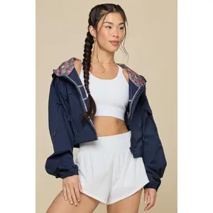 Packable Windbreaker - Cosmic Navy Packable Windbreaker - Cosmic Navy