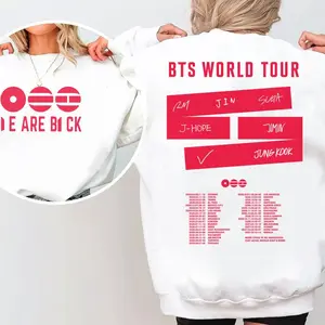 Bangtan Come Back Shirt World Tour Concert Outfit for Army, Kpop Album Shirt, Kpop Fan Gift, Army Kpop Tshirt, Bangtan Jungkook Shirt