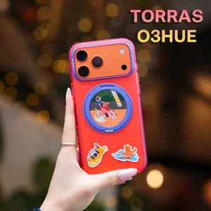 TORRAS Ostand O3 Hue Magnetic Stand Case for iPhone 17 Pro Max with 360° Rotatable Kickstand & Superior Drop Protection & MagSafe Compatibl