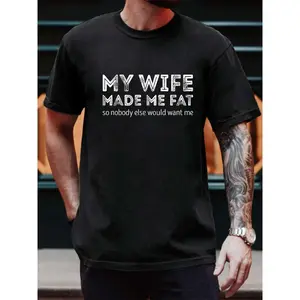 Casual Husband Quote Shirt – Minimalist Typography Funny Tee
