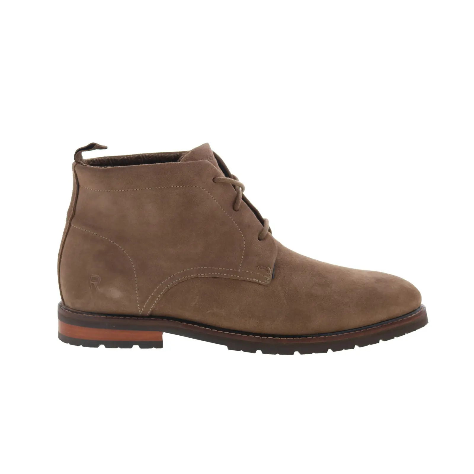 Rockport Caspe RMCASPE Mens Brown Wide Leather Lace Up Chukkas Boots