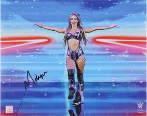 Maxxine Dupri WWE Autographed 16" x 20" Entrance Arms Out Photograph - Fanatics Authentic Certified