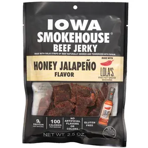 Lola's Honey Jalapeno Beef Jerky 2.5 oz