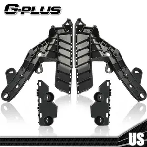 Fit For 2013-2015 Nissan Altima Front Bumper Bracket Retainer Mount Support 4pcs