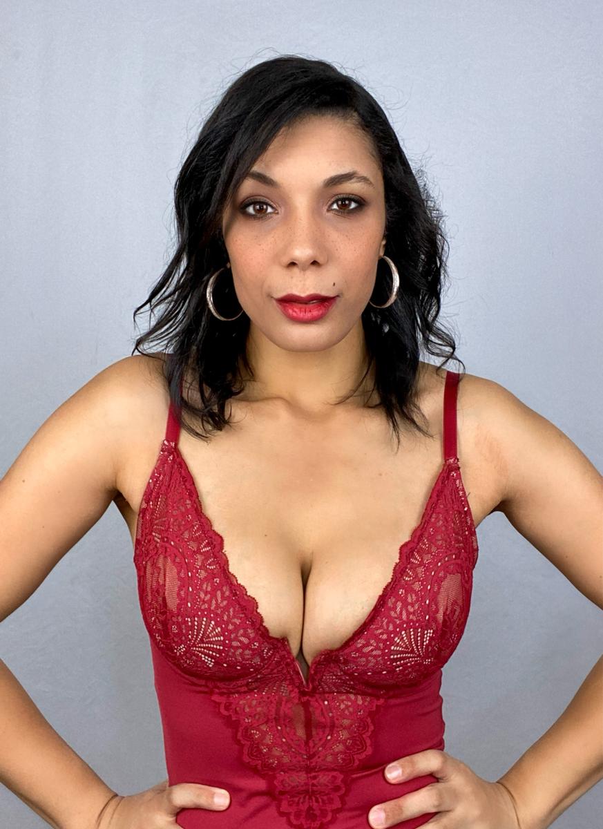 Item: Split Maxi Dress-Wine, S